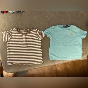 9 month brand name shirts (boy)